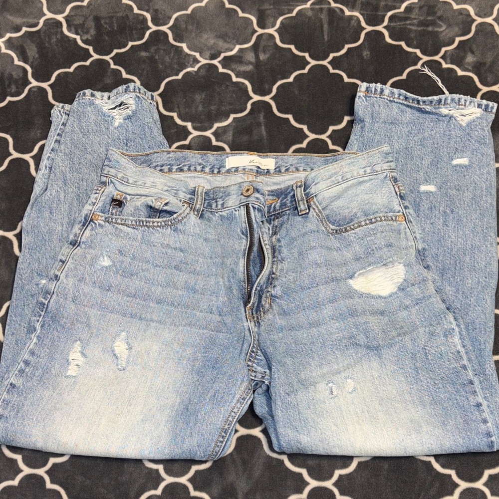 KanCan Faded Blue Denim Jeans
